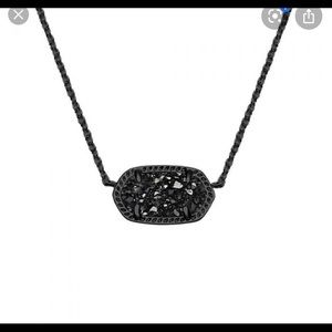 Kendra Scott Gun-Metal pendant necklace